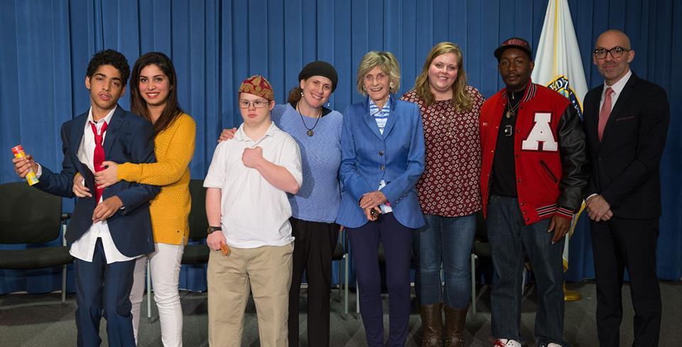 Bushra and Sibtain with Jean Kennedy Smith in Washington D.C.