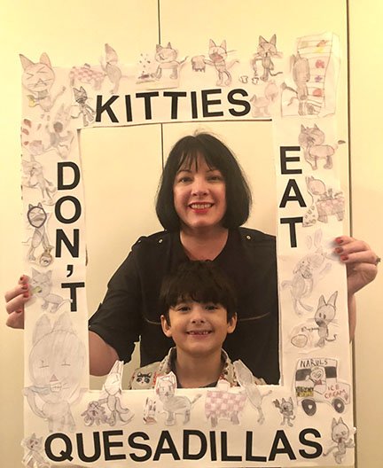 Kitties Don't Eat Quesadillas Logan and Patty